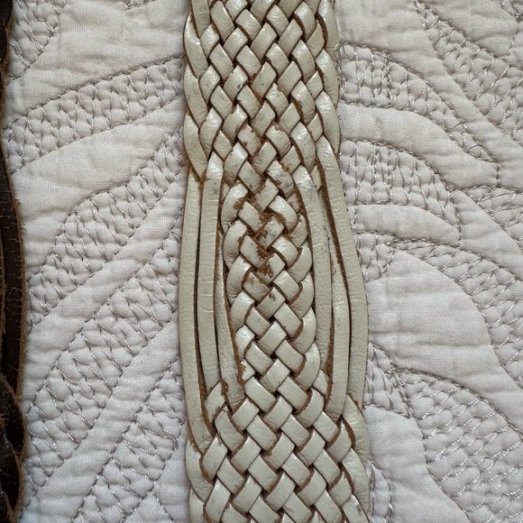 5 Woven Genuine Leather Belts (GAP Japan) - Picture 8 of 14